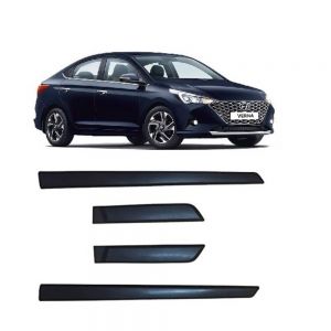 Side Door Beading Door Protector Accessories for Verna New Black